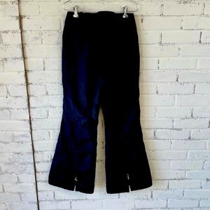 Bogner Flare Leg Ski / Snowboard Pants- Black, Size 6